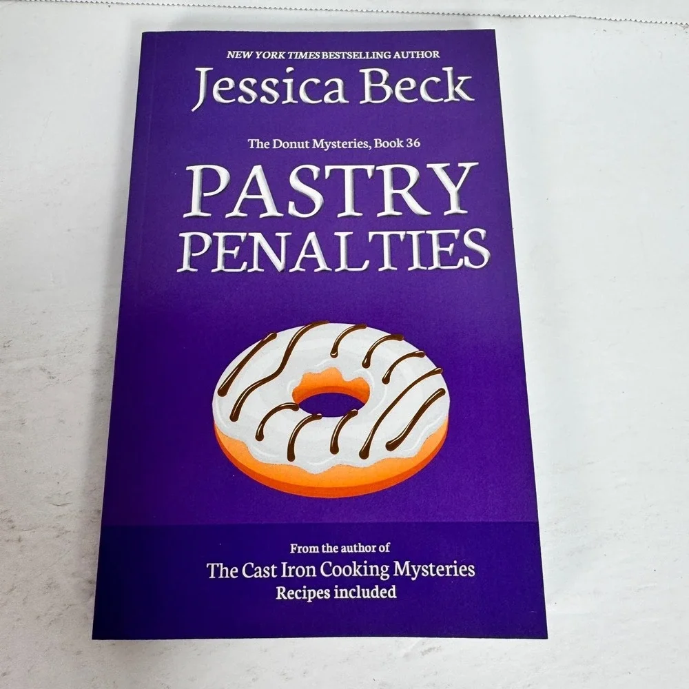 Donut Mysteries Lot Jessica Beck 2016-2018‎ First Edition 3 Books Recipes